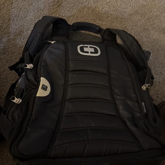 OGIO Metro Black Backpack (embroidered) - Picture 3 of 4